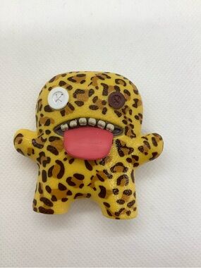 PMI Kids Fuggler Oogah Boogah Leopard Monster Figure Tongue Series 1 Collectable